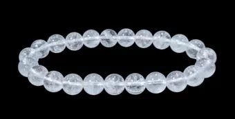 Náramek Křišťál AB korálky 8mm