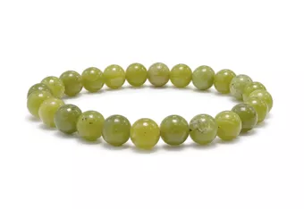 Náramek Kanadský Jade AB Korálky 8 mm