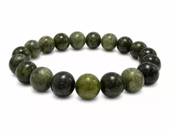 Náramek Jadeit Nefrit A korálky 10mm