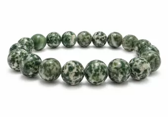 Náramek Zelený Jade AB korálky 10mm