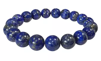 Náramek Lapis Lazuli A s korálky 10mm