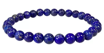Náramek Lapis Lazuli AAA korálky 6.5-7.5mm