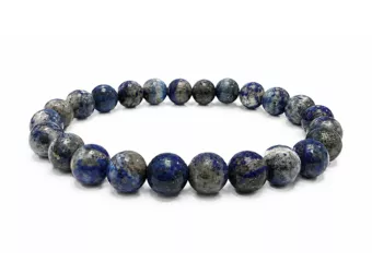 Náramek Lapis Lazuli AB korálky 8-9mm