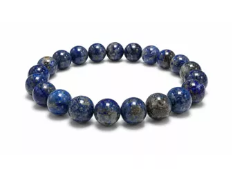 Náramek Lapis Lazuli A s korálky 8-9 mm