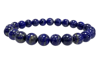 Náramek z lapisu lazuli AA, korálky 8-9mm
