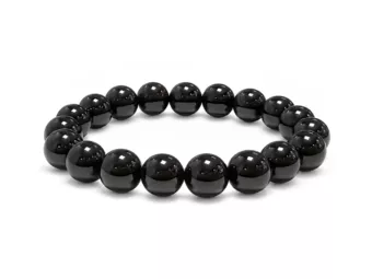 Náramek Onyx A s korálky 10mm