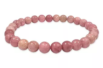Náramek Rhodonit Austrálie A korálky 6mm