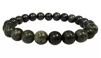 Náramek Serpentin Peru AB korálky 8mm