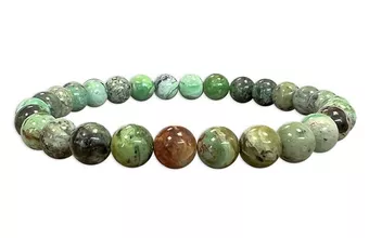 Náramek Variscite AA korálky 6mm