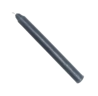 Svíčky Goloka Barvené v Hmotě Šedá 13cm