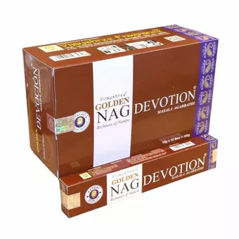 Vonné tyčinky Vijayshree Golden Nag Devotion 15g