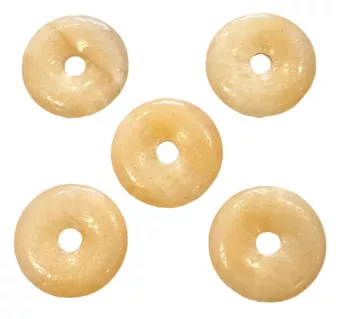 Donut Kalcit Oranžový A 3cm x5