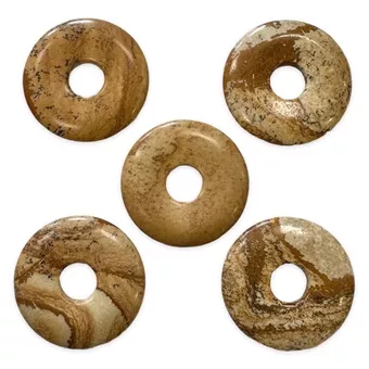 Donut Jaspis Krajinný A 3cm x5