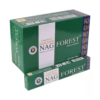 Vonné tyčinky Vijayshree Golden Nag Forest 15g