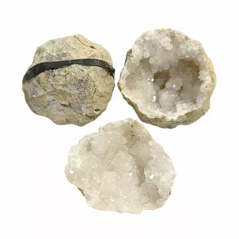 Mikro geoda z křišťálu 4-7 cm 80-200 g