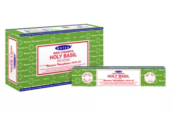 Vonné tyčinky Satya Posvátná Bazalka 15g