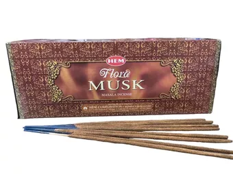 Vonné tyčinky HEM Pižmo Flora Masala 8 ks