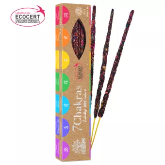 Smudge vonné tyčinky Ecocert Herbio 7 Čaker 20g