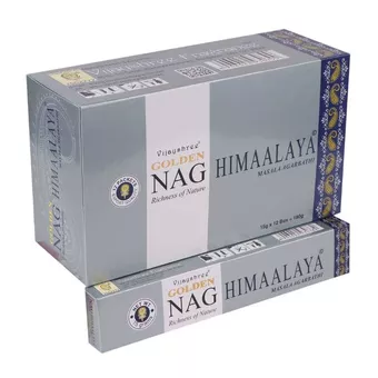 Vonné tyčinky Vijayshree Golden Nag Himaalaya 15g