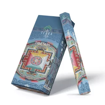 Tibetské kadidlo Terra hexa bez uhlíku 30g
