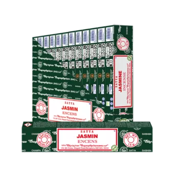 Vonné tyčinky Satya Jasmin Masala 15g