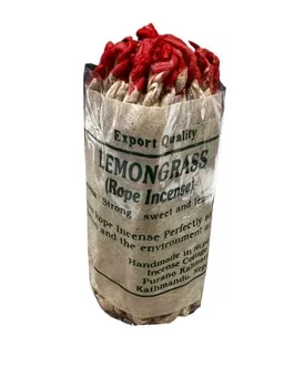 Nepálské vonné tyčinky ve formě provázku Lemon Grass