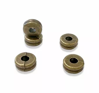 Mezikorálky Rondelky Bronzové Barvy 6mm x50