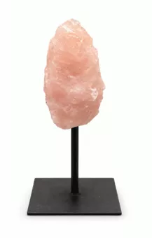 Surový Růženín na Černém Kovovém Stojanu 17-20 cm 400-700 g