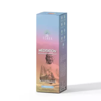 Vonné tyčinky TERRA Meditace bez uhlí 12g