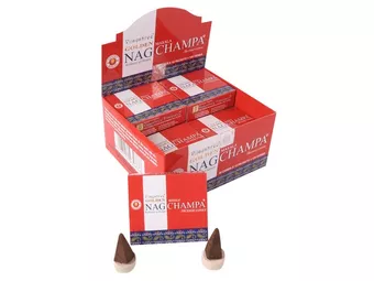 Vonné kužele Vijayshree Golden Nag Champa