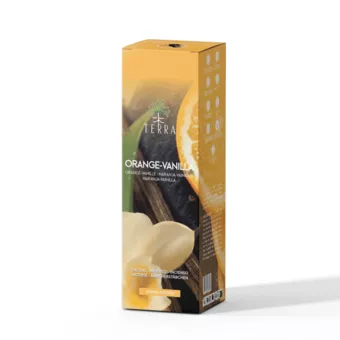 Vonné tyčinky TERRA Orange Vanilla bez uhlíku 12g