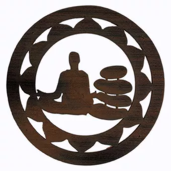 Magnetický dřevěný panel pro meditaci 18 cm pro HMD999