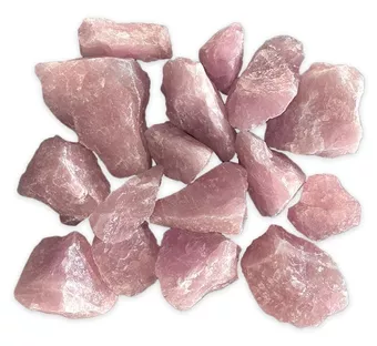 Surový růžový křemen kvalita AA 2kg