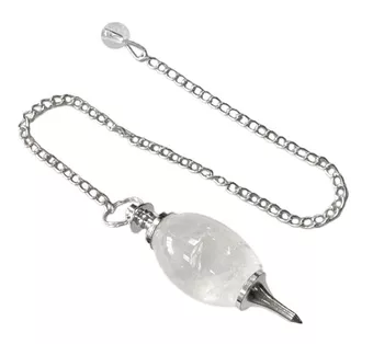 Kyvadlo Shiva Lingam z křišťálu z Brazílie