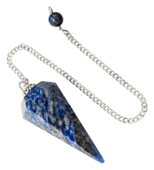 Kyvadlo Lapis Lazuli Kónické 6 plošek