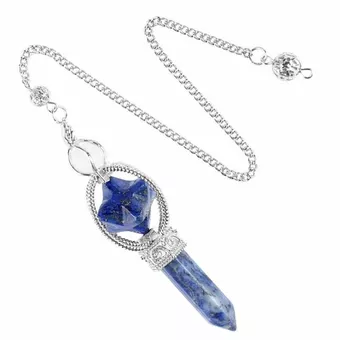 Kyvadlo Lapis Lazuli Merkaba 6 stran