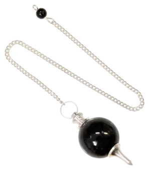 Kyvadlo Koule Černý Obsidián 4cm
