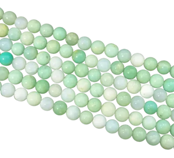 Chryzopras AA+ korálky 8mm na niti 40cm