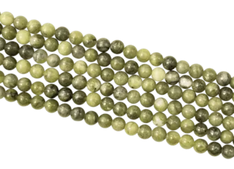 Jade Nefrit A korálky 4mm na niti 40cm