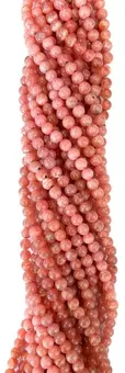 Rhodochrozit Argentina AAA korálky 6-7mm na niti 40cm