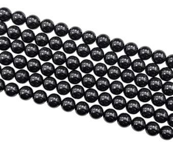 Spinel A korálky 7.5-8mm na nitě 40cm