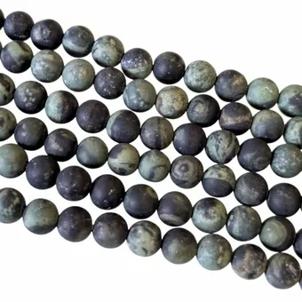 Jaspis Kambaba matné korálky 4mm na vlákně 40cm