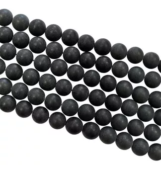 Řada kulatých matných korálků Onyx A 8 mm