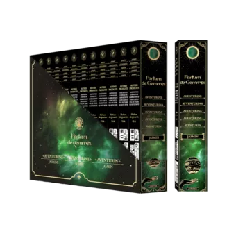 Vonné tyčinky Smudge Stick Vůně drahokamů Jasmín & Avanturín 20g