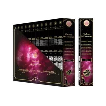 Vonné tyčinky Smudge Stick Parfum de Gemmes Růže & Růženín 20g