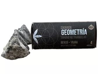 Pyramidové vonné tyčinky Sagrada Madre Benjoin-Yagra