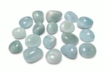 Aquamarín AA leštěné kameny 2-3 cm 250 g