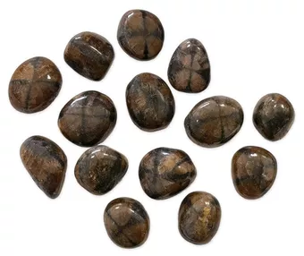 Chiastolit A Tromlovaný Kámen 2-3cm 250g
