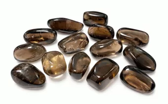 Kouřový křišťál Brazílie AA valounky 2-3 cm 250 g