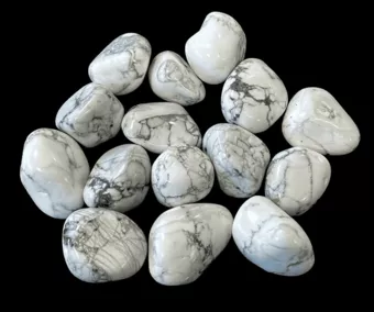 Howlite A valounky 250g
